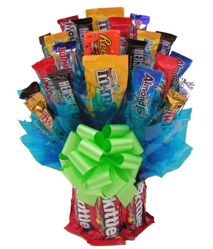 Skittles Candy Bouquet