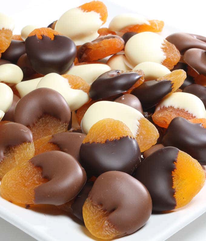 Chocolate Covered Apricots 