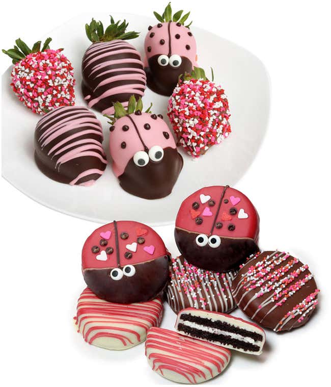 Cutie Bug Belgian Chocolate Covered Strawberries and OREO&reg; Cookies