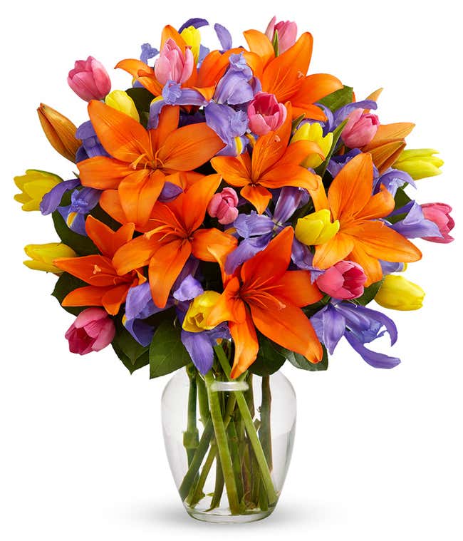 Deluxe Kaleidoscope Blooms Bouquet