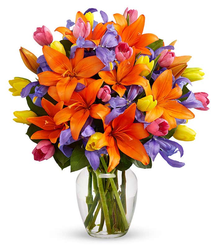 Deluxe Kaleidoscope Blooms Bouquet