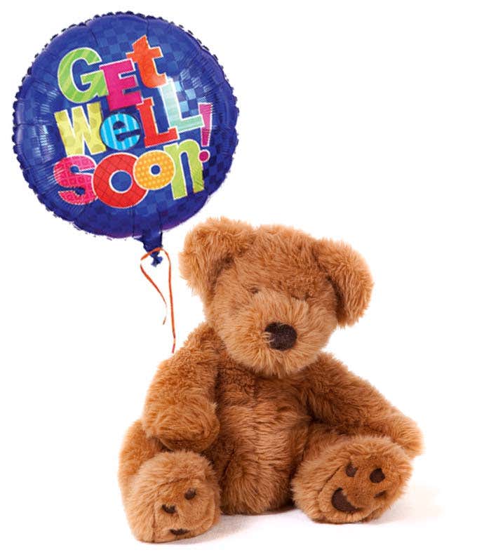 Get Well Bear & Balloon