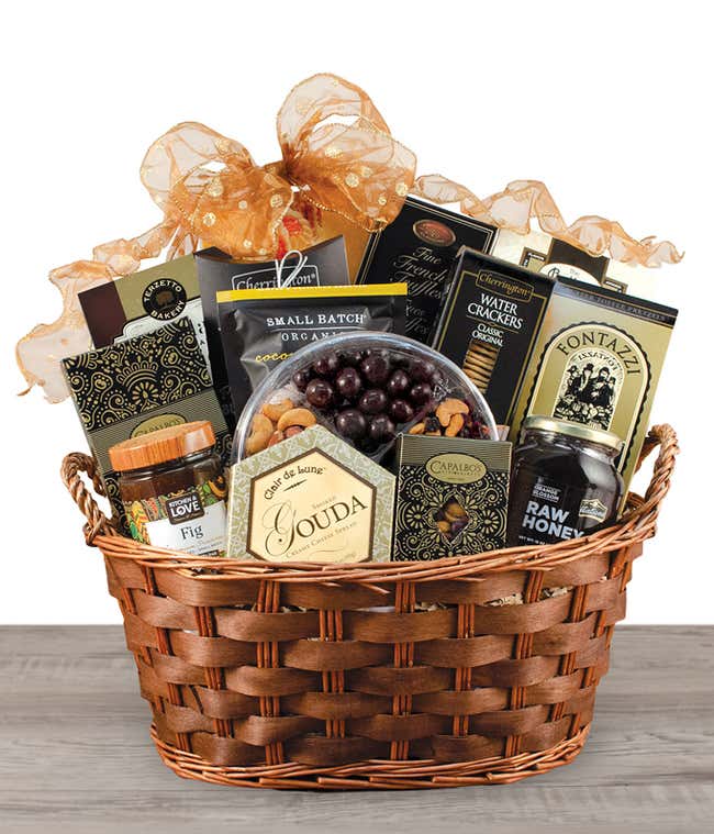 Sweet &amp; Savory Italian Goodies Basket