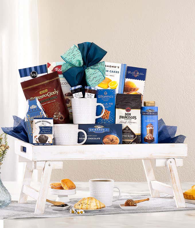 Breakfast In Bed Luxury Gift Basket