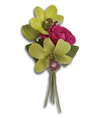 Orchid Celebration Boutonniere