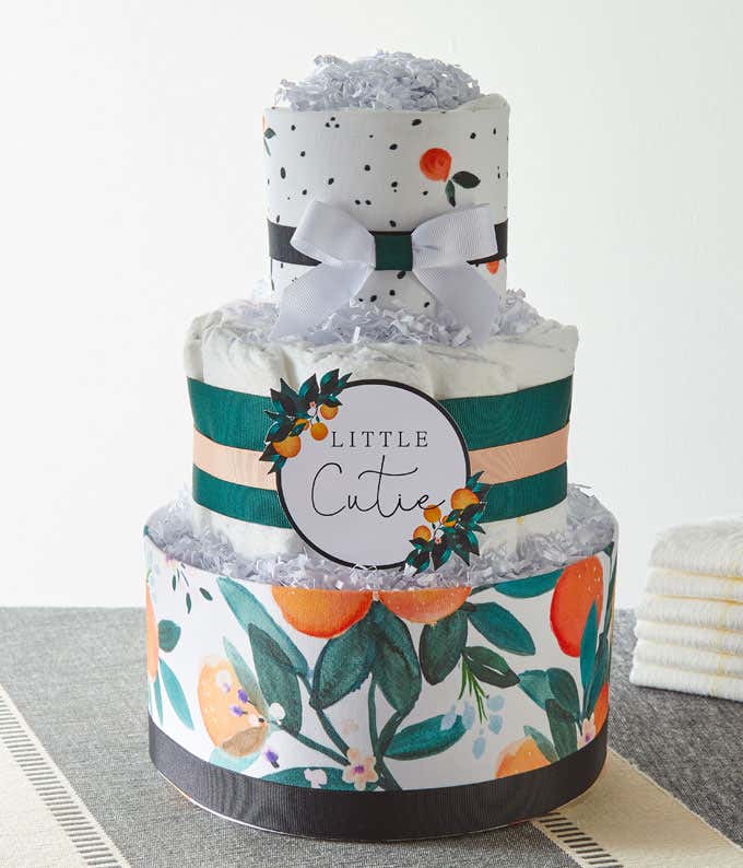 Little Cutie Diaper Cake 