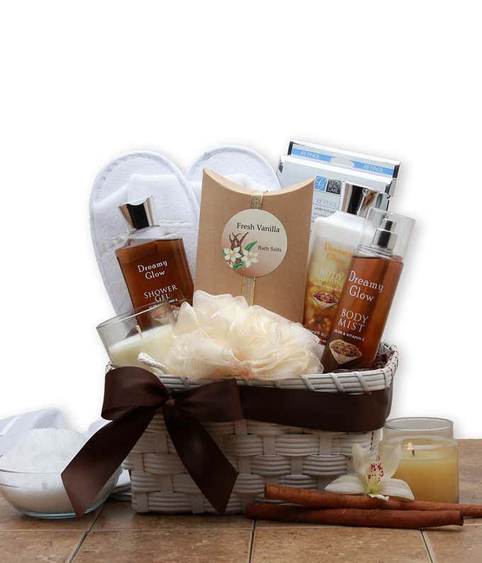 Rejuvenating Vanilla Spa Basket