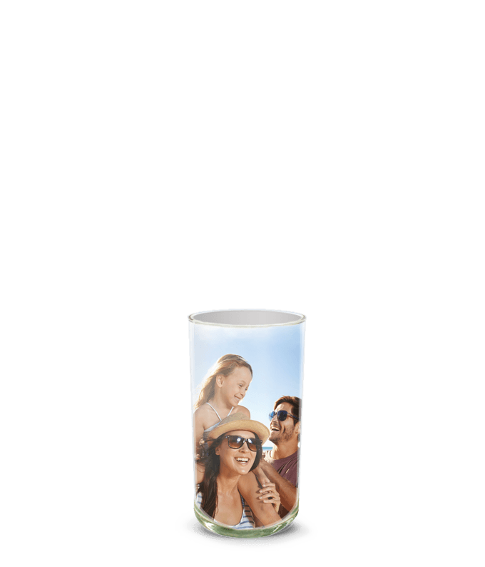 Partial image of Custom Photo Vase without flowers